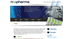 Desktop Screenshot of neopharma.cz